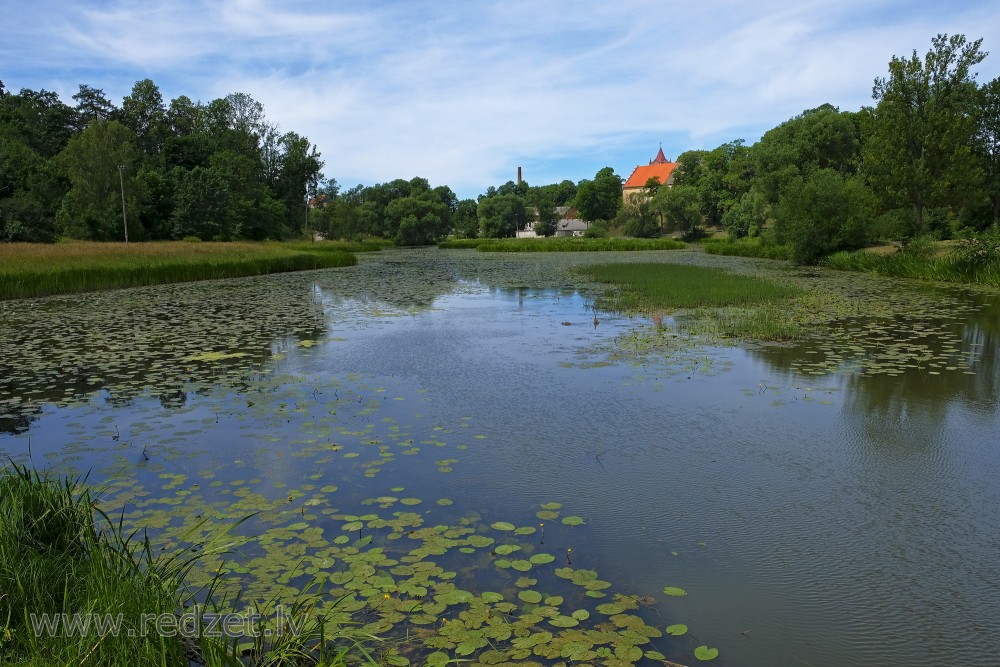 Aizpute Mill-lake Landscape