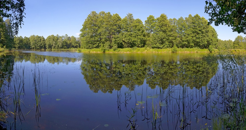 Vendzavas dzirnavezera panorāma