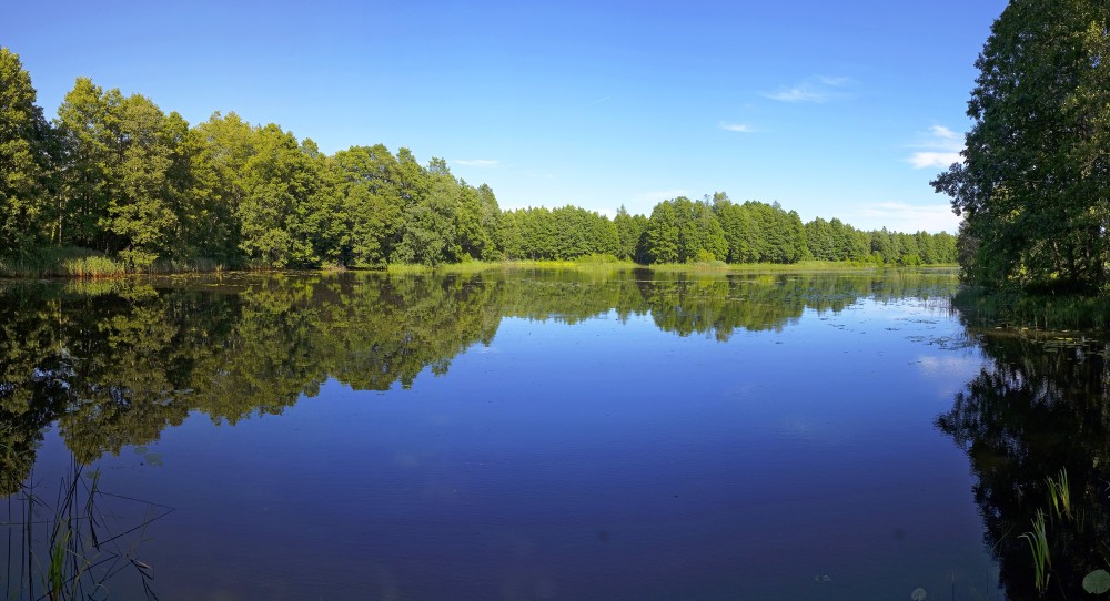 Vendzavas dzirnavezera panorāma