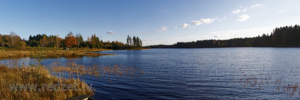 Panorama of the Lake Kuksu