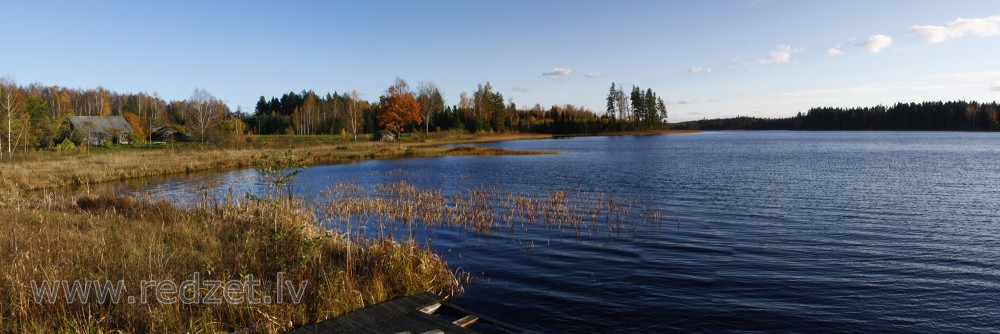 Panorama of the Lake Kuksu