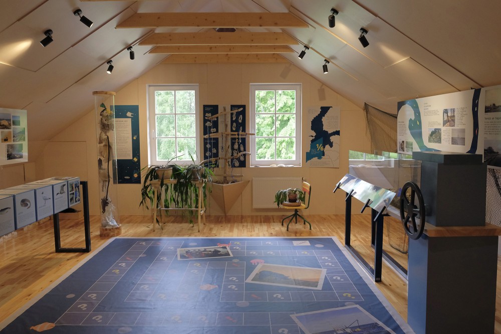 Rojas Jūras zvejniecības muzeja filiāles "Kaltenes klubs" ekspozīcija