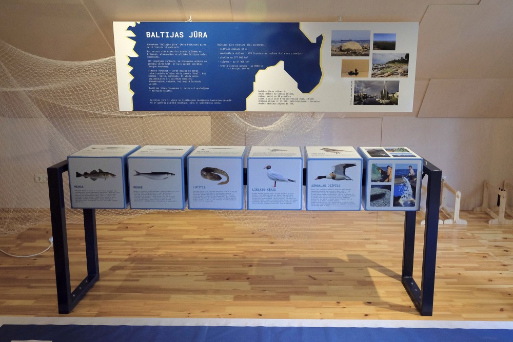 Rojas Jūras zvejniecības muzeja filiāles "Kaltenes klubs" ekspozīcija