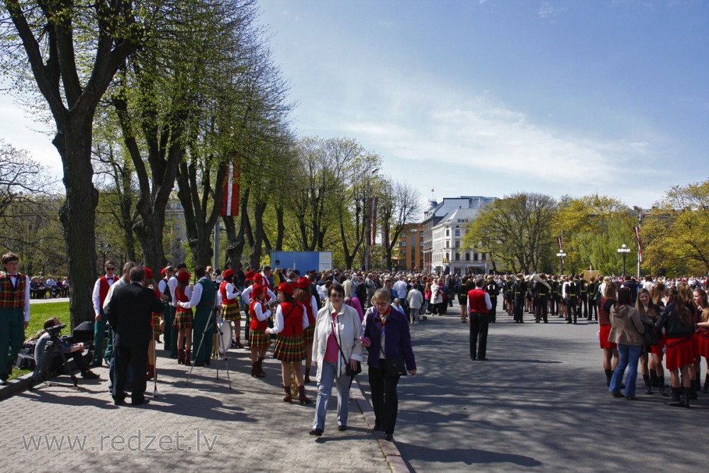 Pūtēju orķestru defile finālkonkurss