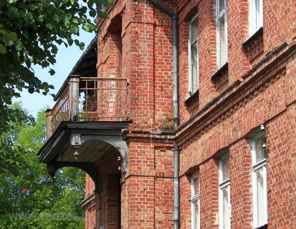 Balcony in Limbaži