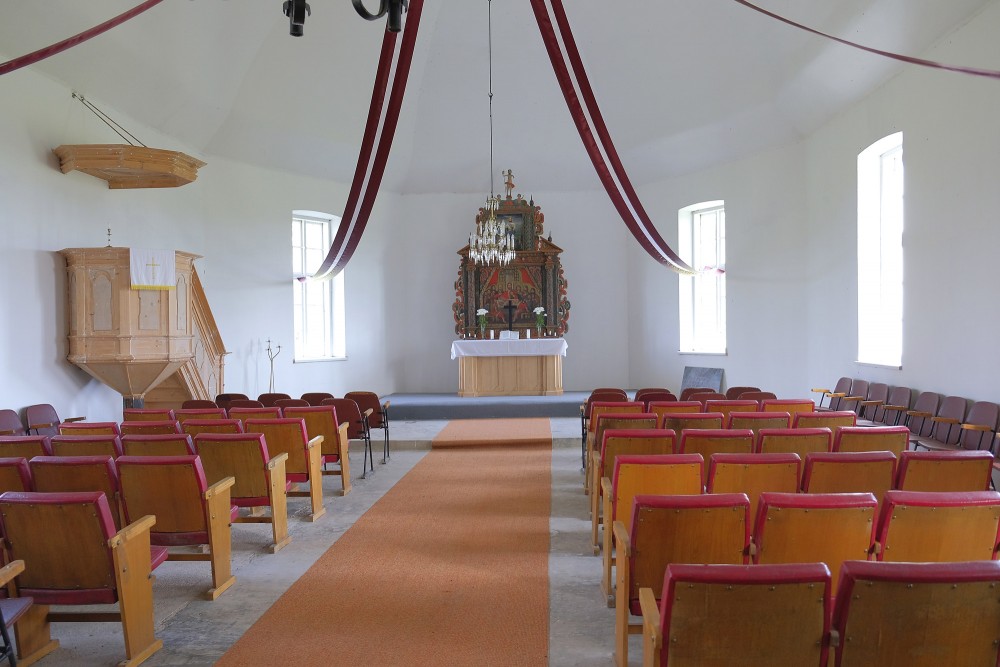 Klosteres Sv. Pētera baznīcas interjers