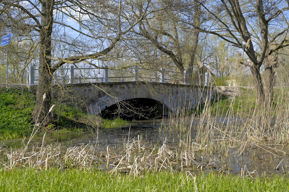 Vandzene, Bridge near the Vandzene School