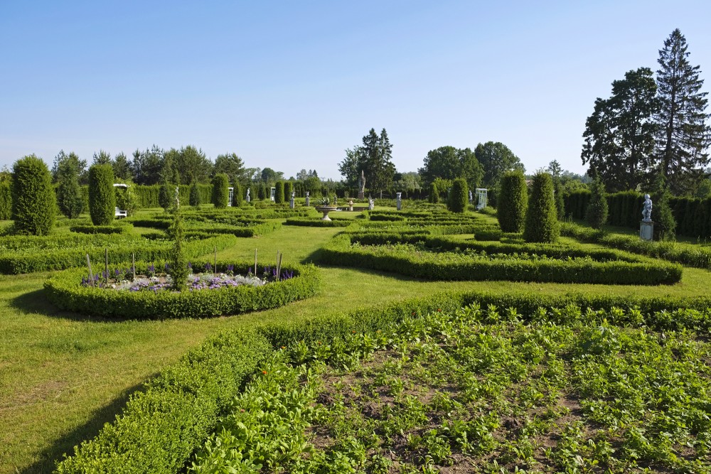 Renaissance Garden of Brukna Manor