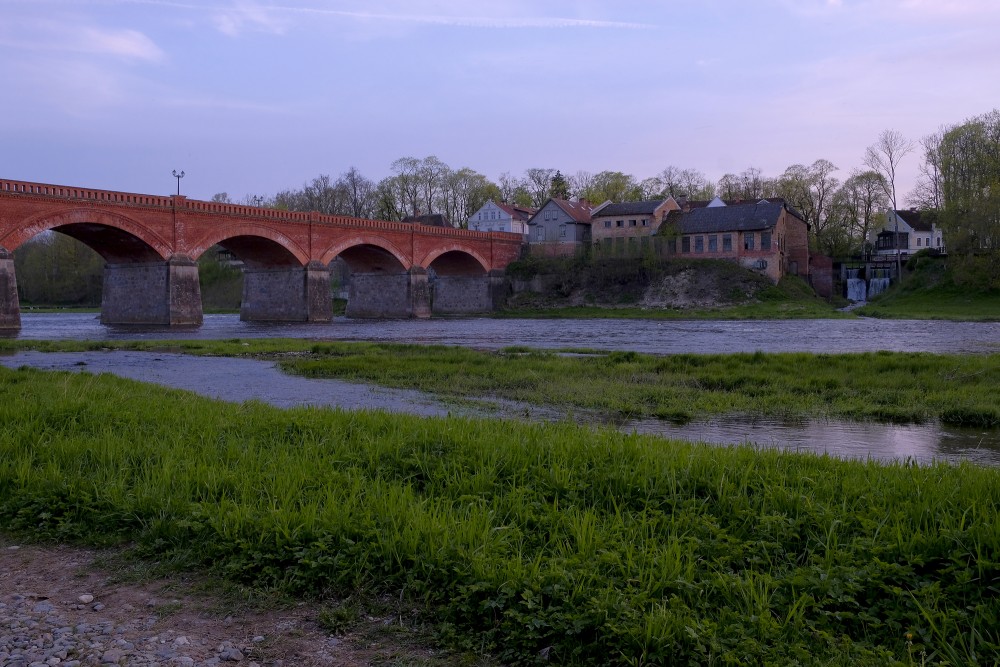 The Kuldīga Old Brick Bridge