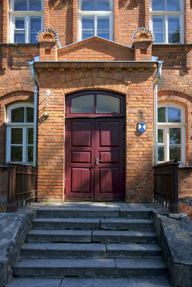 Entrance Portal of Rikava Manor House