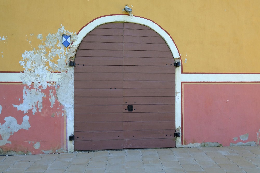 Entrance Portal of Mežmuiža Lutheran Church