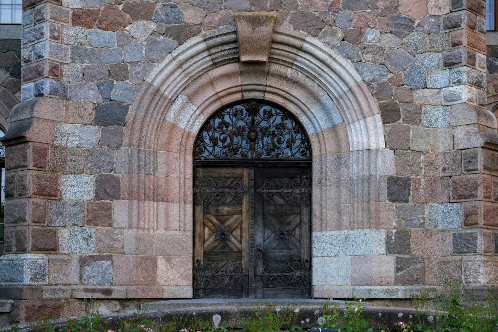 Entrance Portal Of Cesvaine Palace