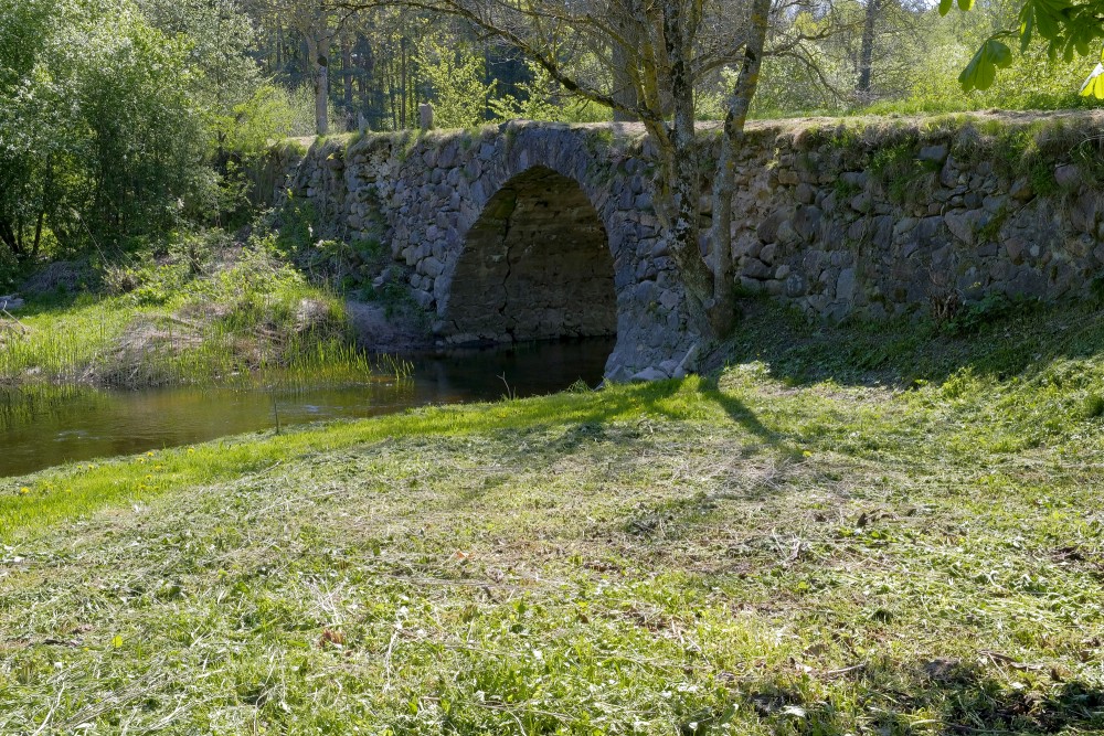 One of Three Arches of Mūrmuiža Stone Bridge