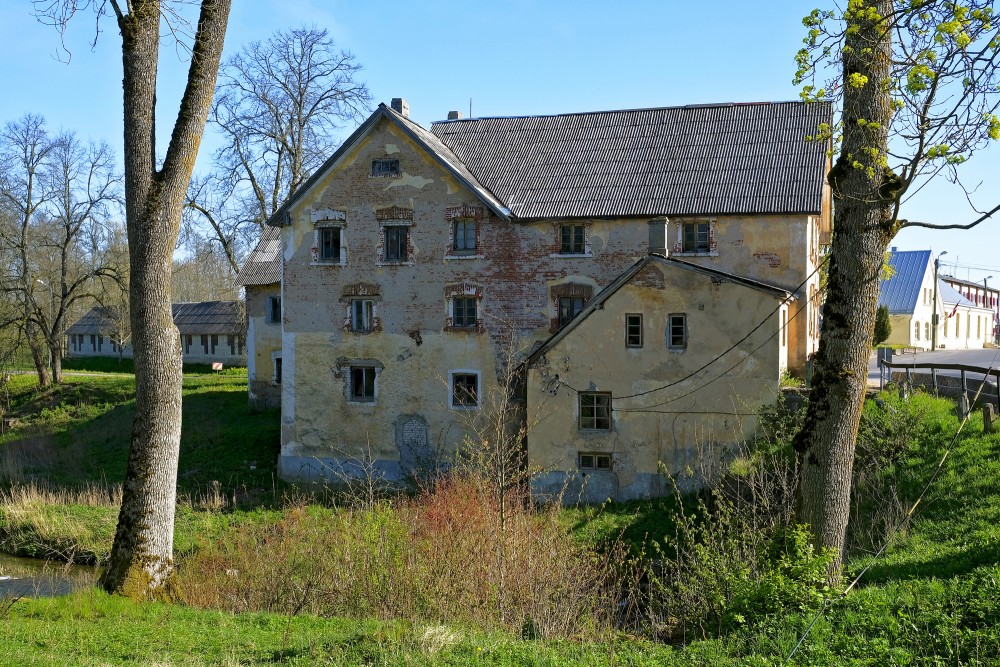 The Watermill Of Cīrava Manor