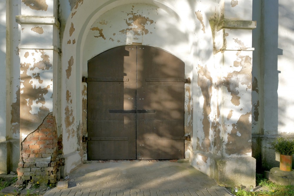 Entrance Portal of Iecava Lutheran Church