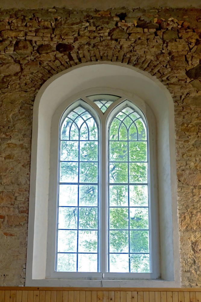 Iecava Lutheran Church window