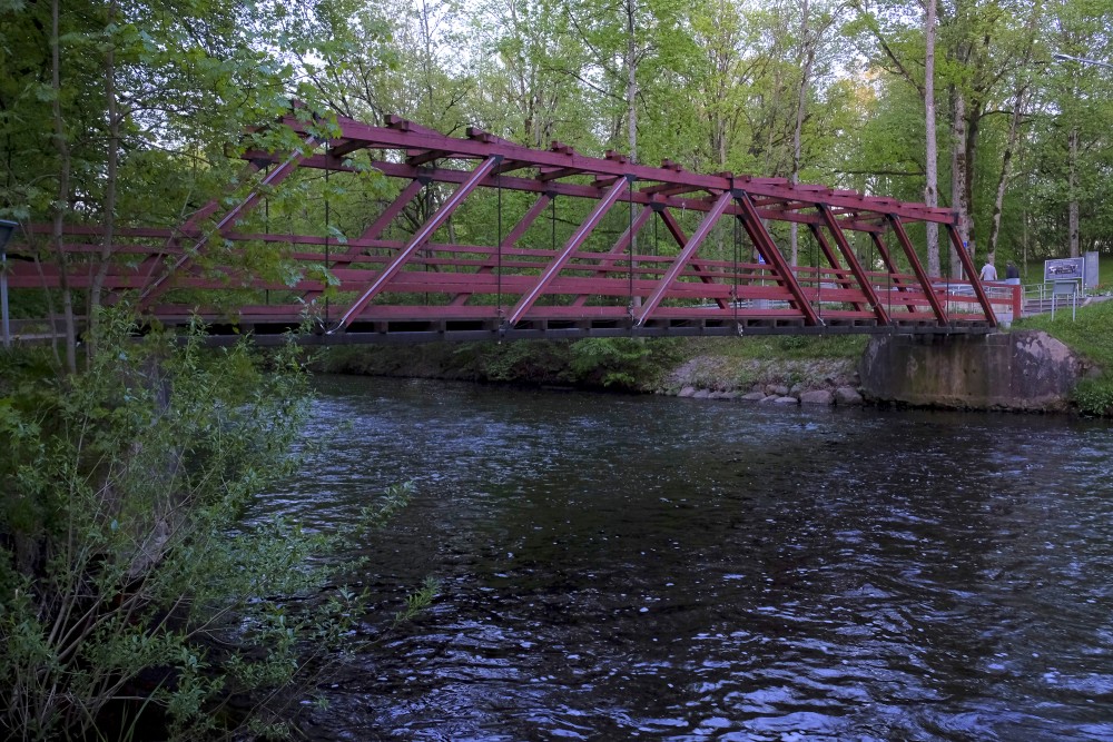 Tilts pār Iecavas upi Iecavas muižas parkā