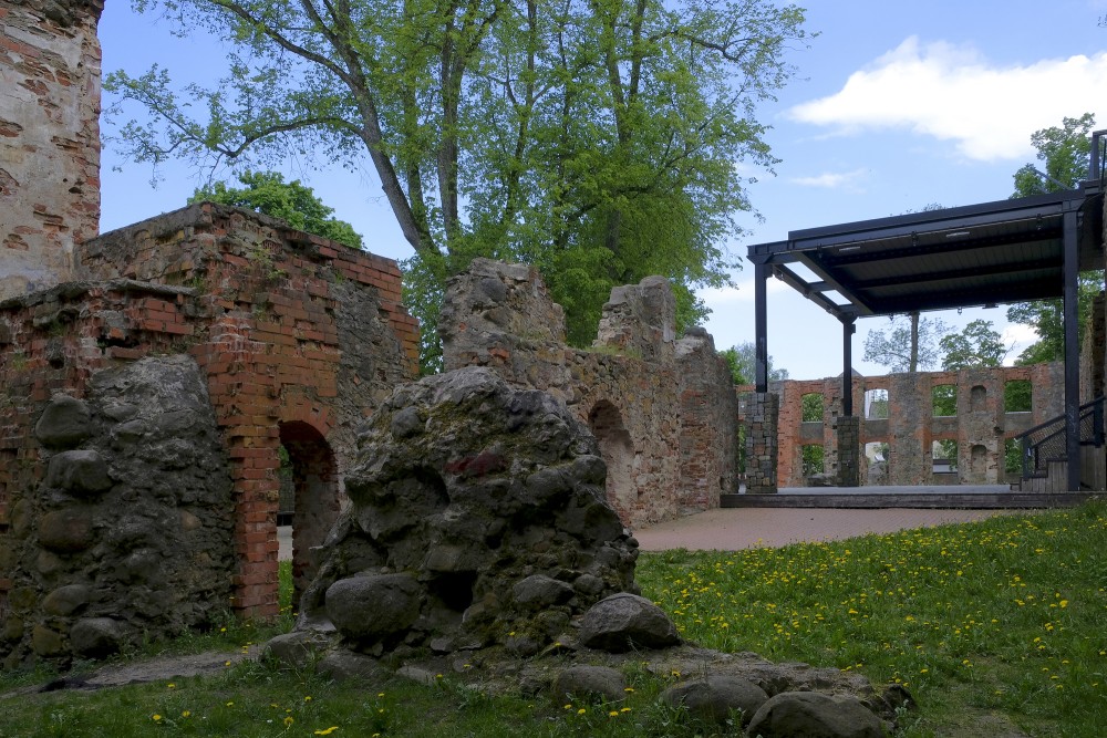 Grobiņa Medieval Castle Ruins