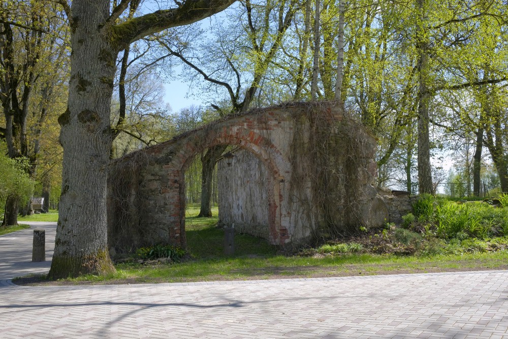 A Fragment of the Stable Wall of Ērberģe Manor