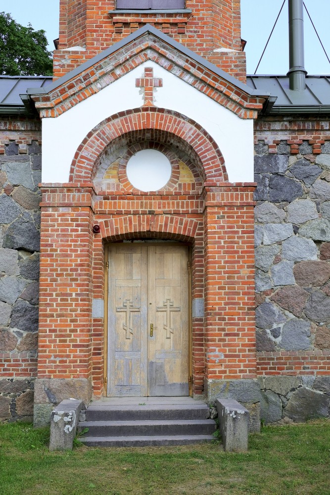 Lēdurgas pareizticīgo baznīcas ieejas portāls