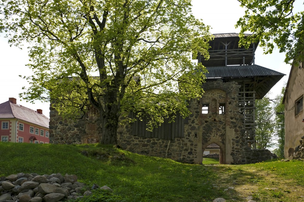 Limbaži Medieval Castle Ruins