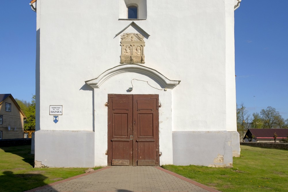 Entrance Portal of Nereta Lutheran Church