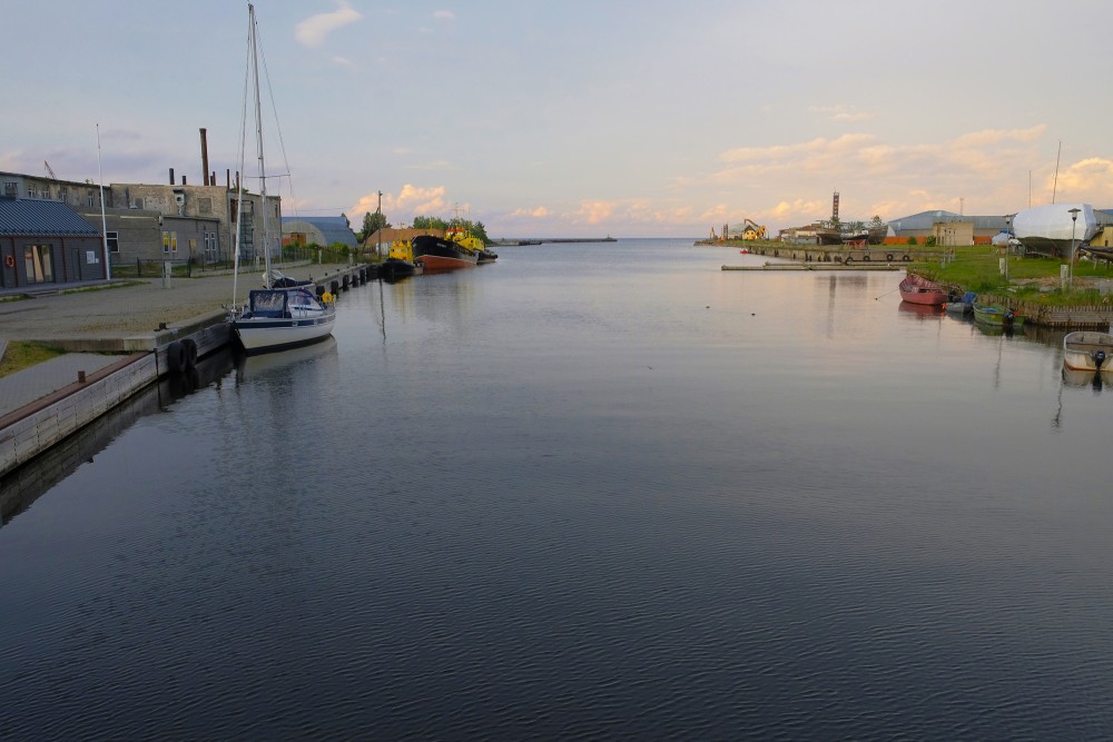 Mersrags port, Latvia