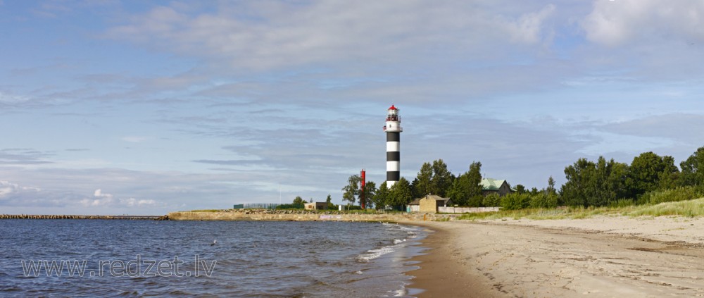 Daugavgrīva Lighthouse, Rīga, Latvia