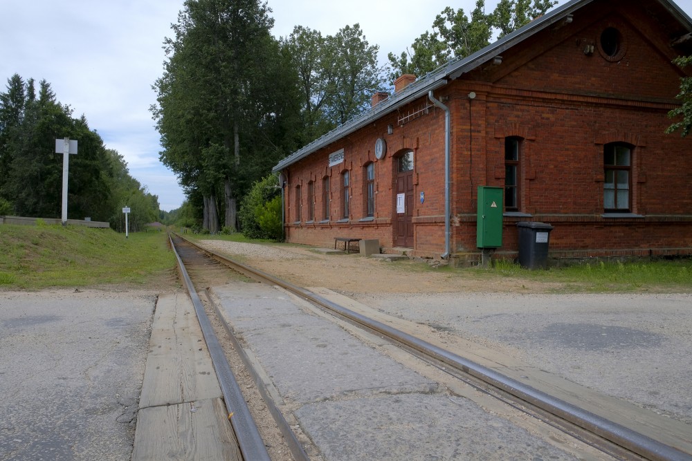 Stāmeriena narrow gauge railway station