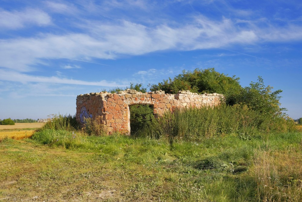 Munču vējdzirnavu drupas