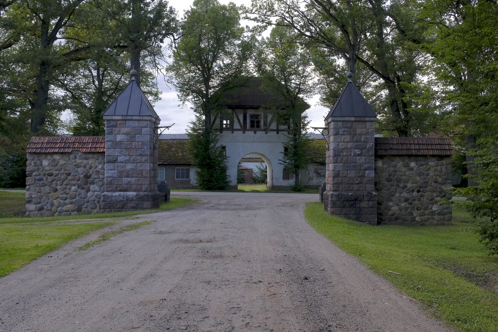 Entrance Gate of Jaungulbene Castle