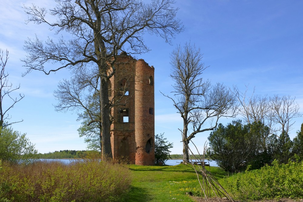 Swimming Tower, Remte, Latvia