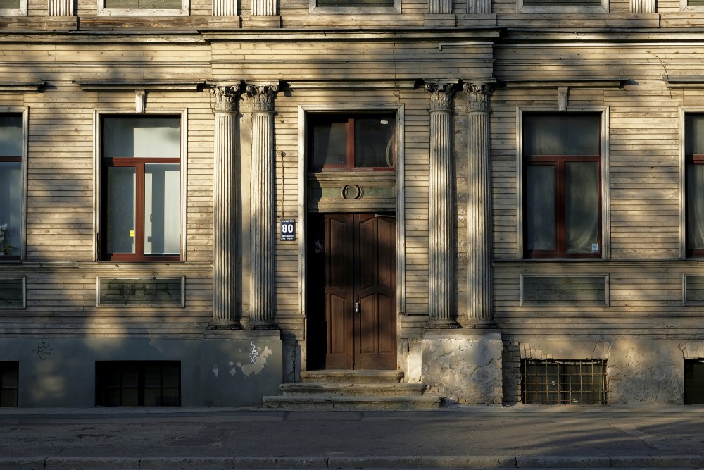 Entrance Portal Of Brīvības Street 80, Riga