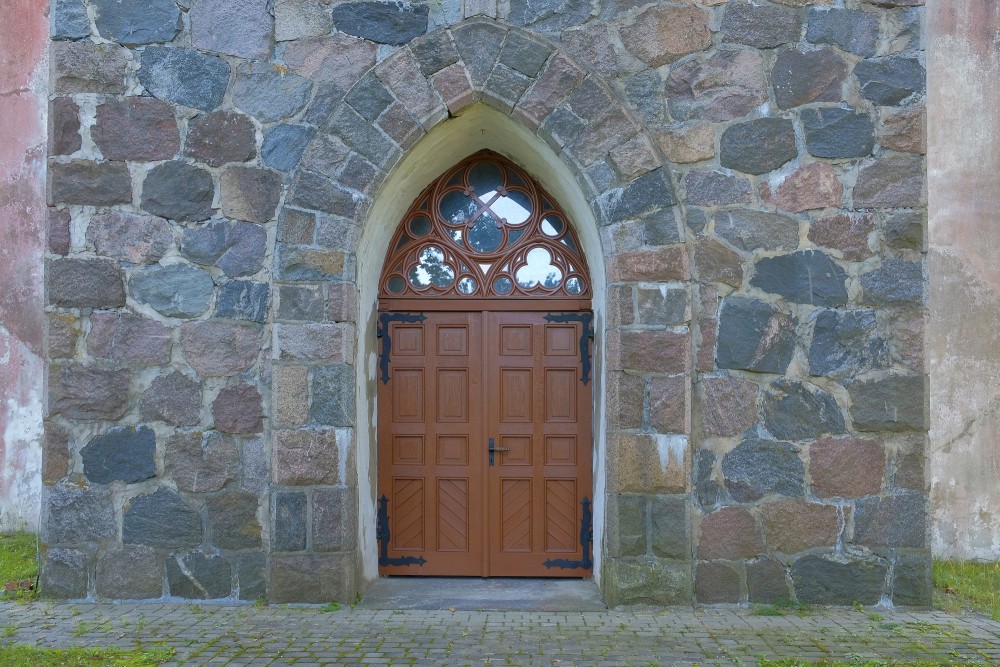Entrance Portal of Zaube Lutheran Church