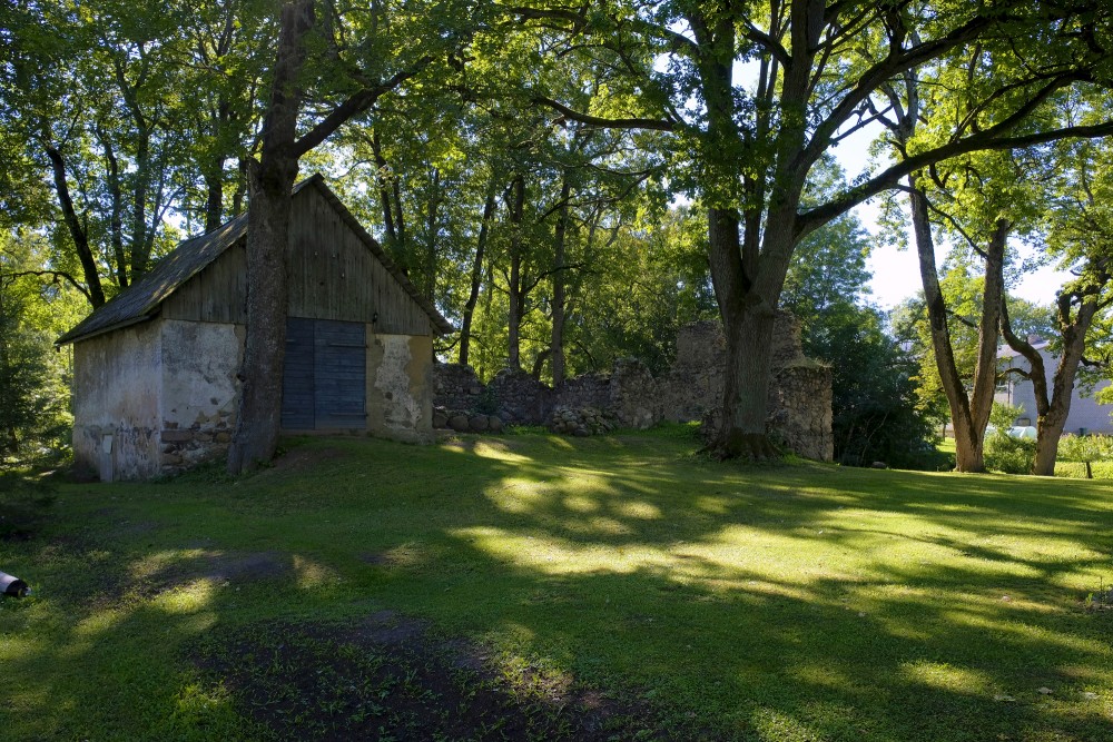 Skujene Castle Hill and Skujene Castle Ruins