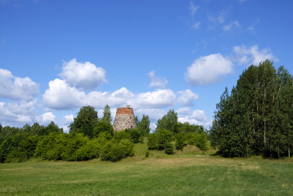 Landscape with the Vārnava Windmill