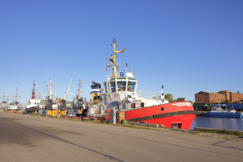 Ships in the Port of Liepāja