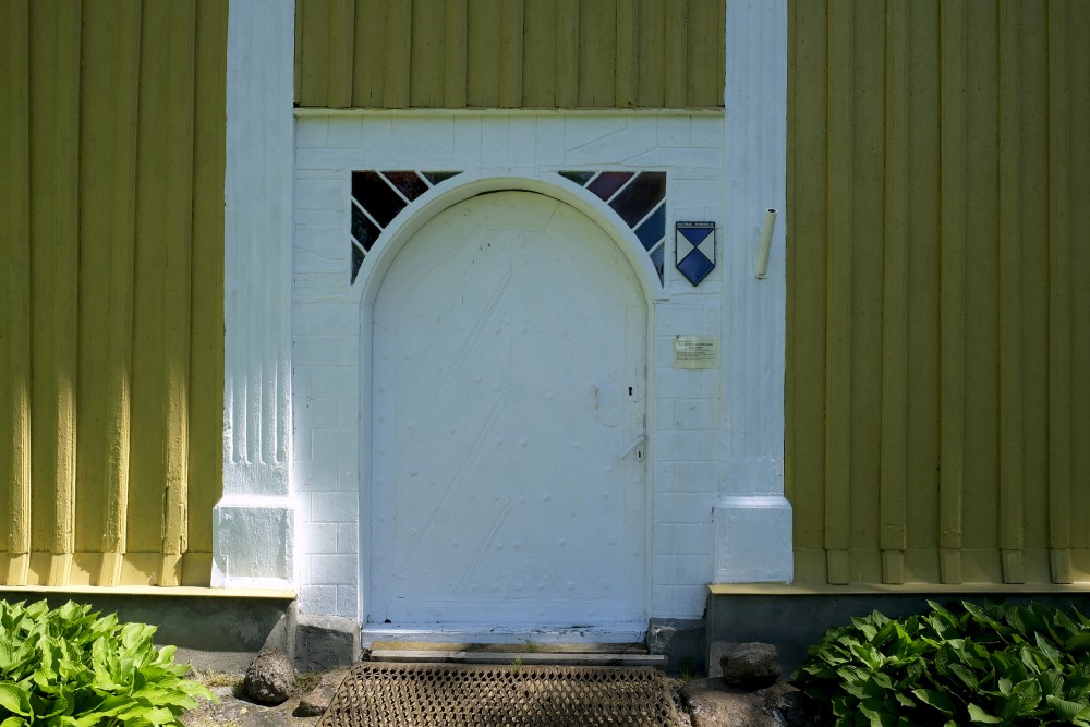 Entrance Portal Of Līvbērze Church
