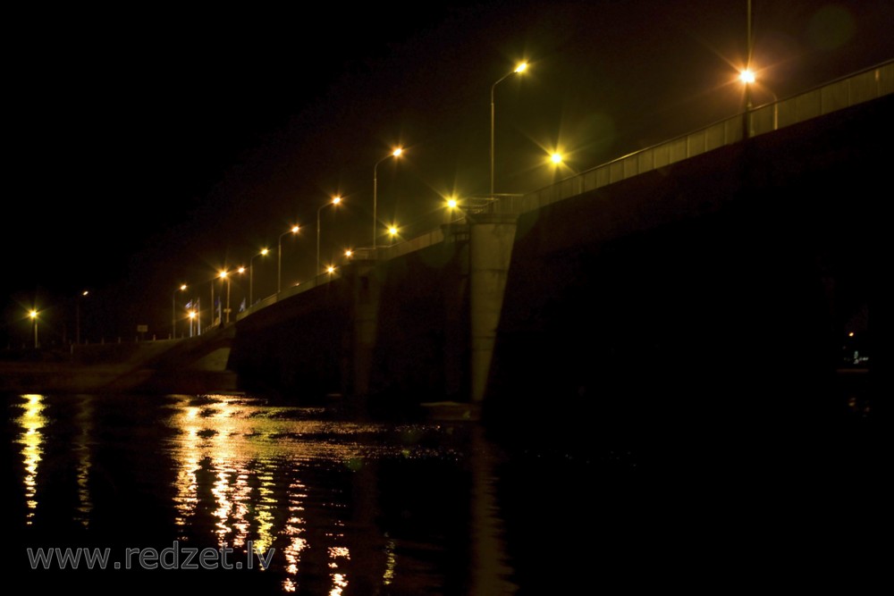 Old Bridge across the Venta river, Ventspils