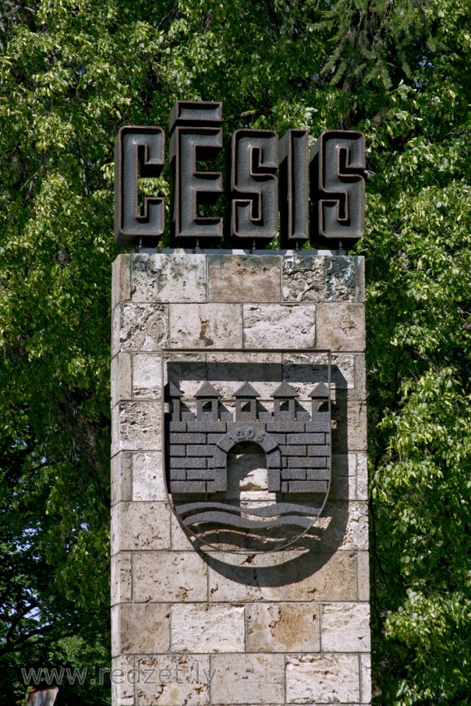 Pilsētas zīme "Cēsis"