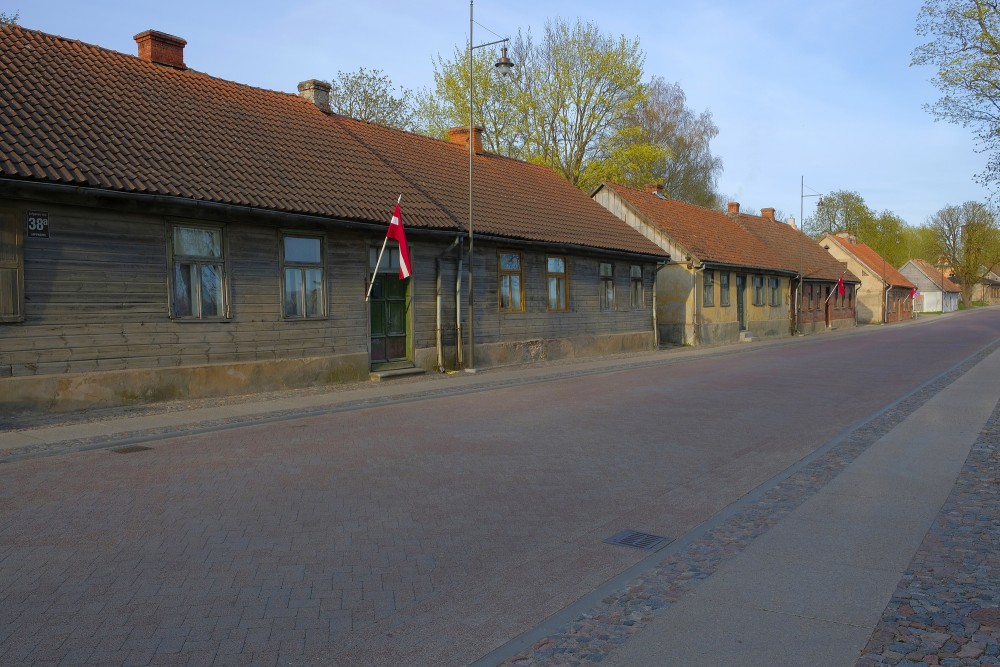 Jelgava Street in Kuldiga