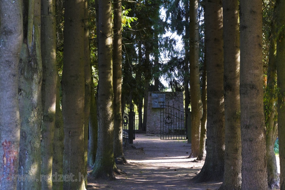 Soviet military cemetery in Kekava