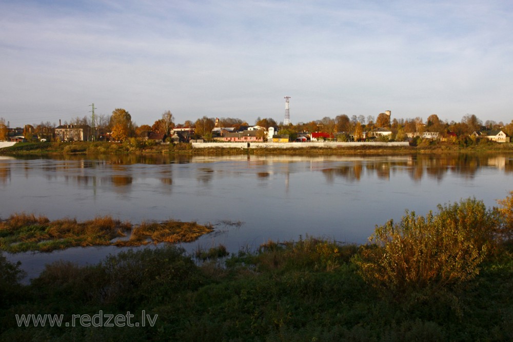 Jēkabpils rudens ainava