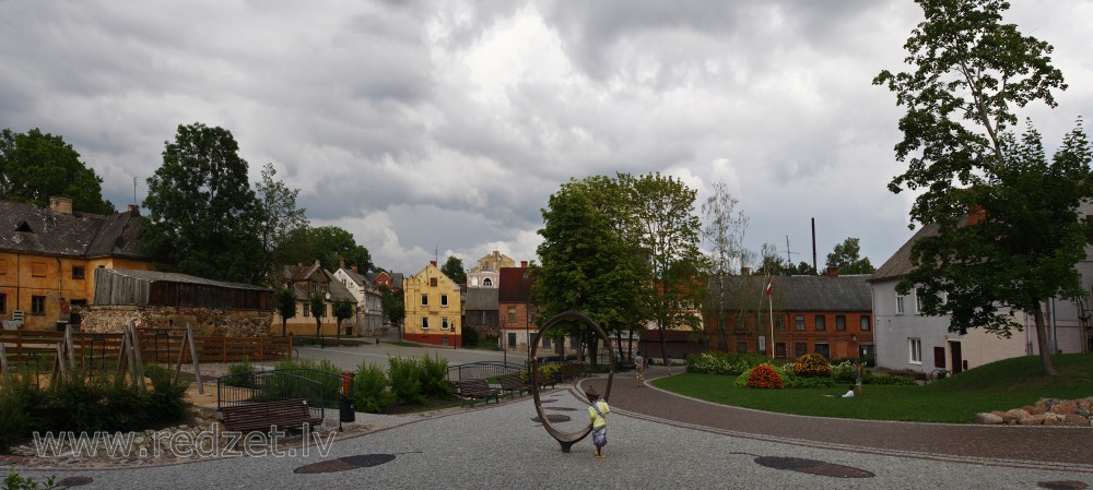 Promenade of the Kandava Old Town