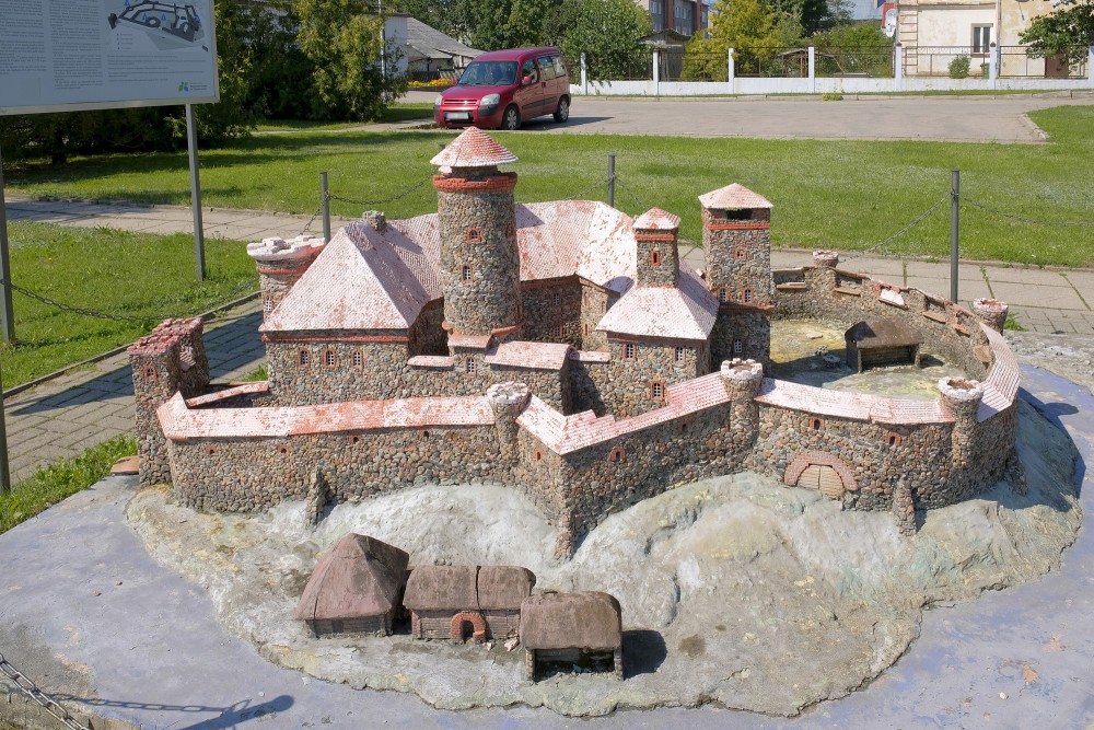 Rezekne Castle model