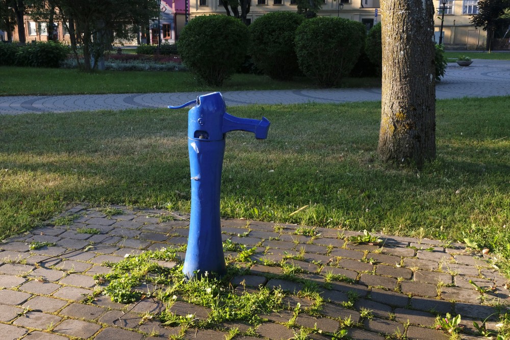 Drinking Water Pump In Jaunjelgava