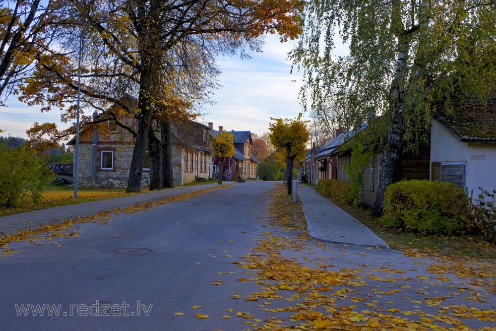 Historic Centre of Ape in Autumn