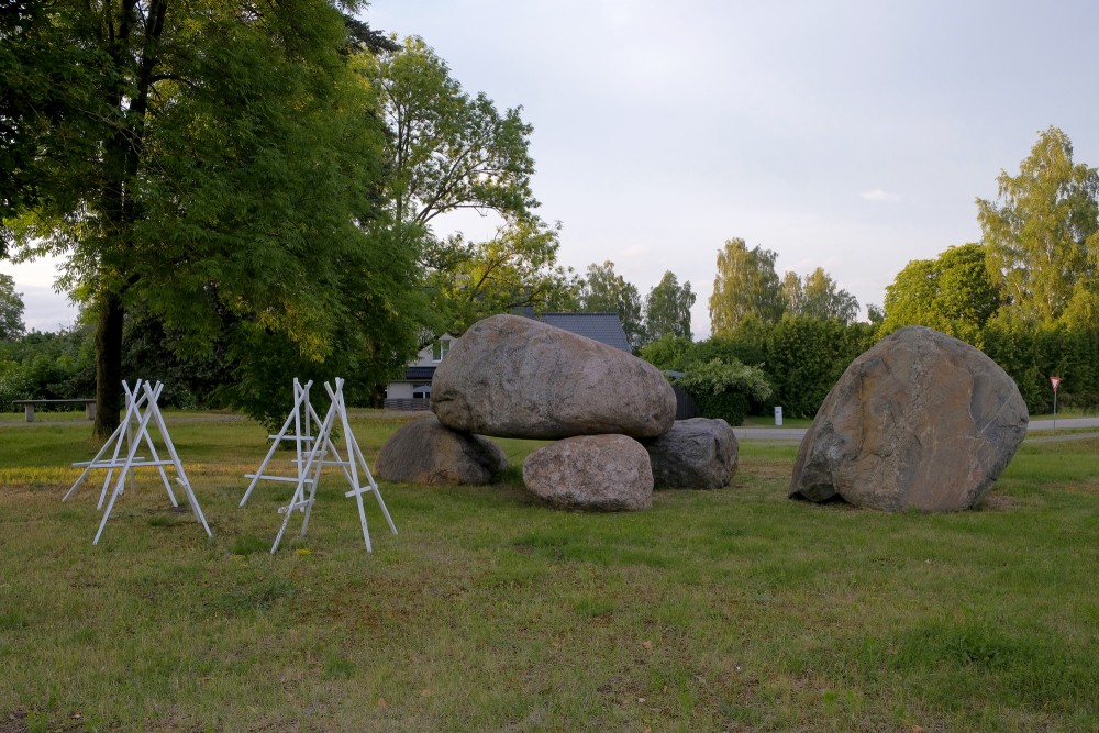 Akmeņi Mērsraga centrā