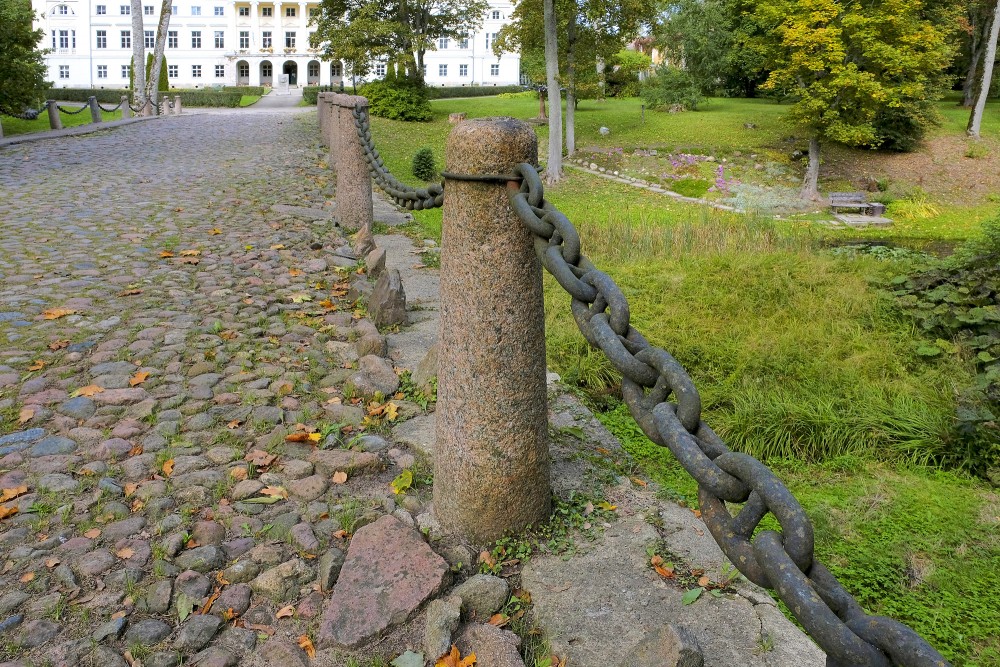 Stone Road Pillars in Kazdanga