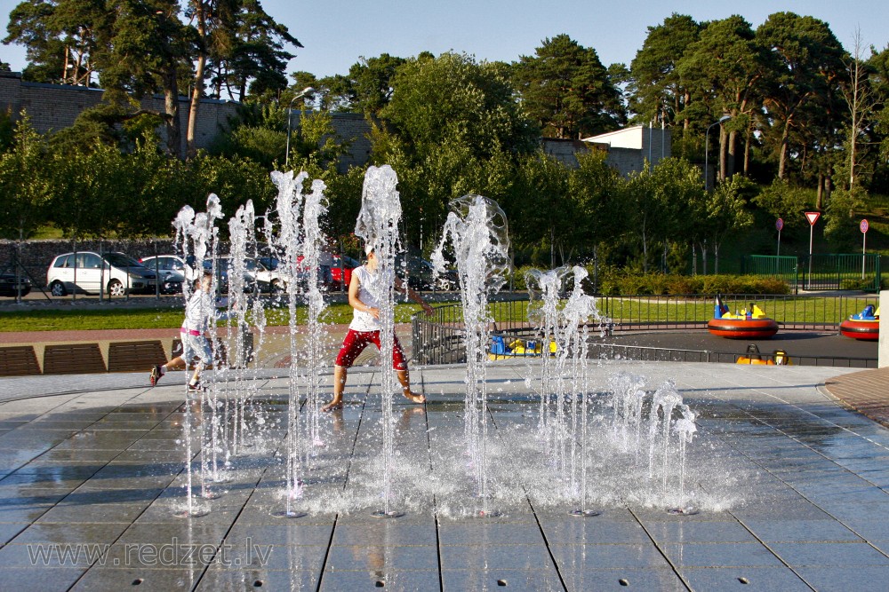 Fountain MATRIX In Ventspils